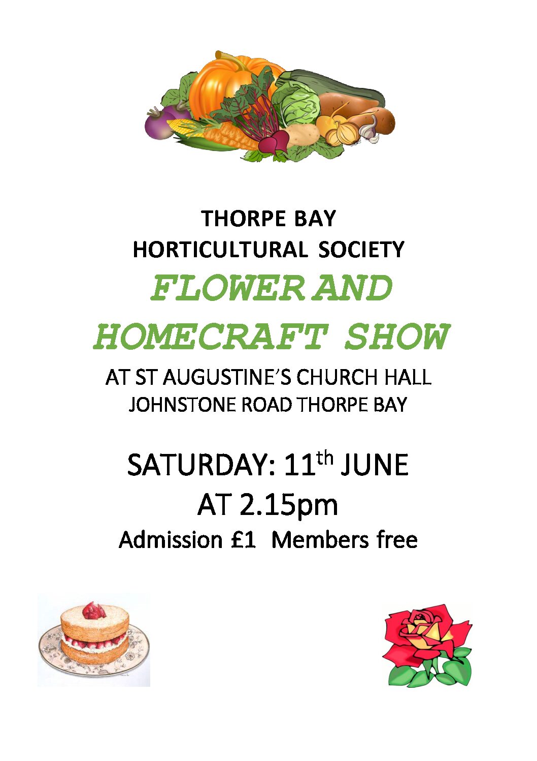 You are currently viewing Thorpe Bay Horticultural Society Flower and Homecraft Show
